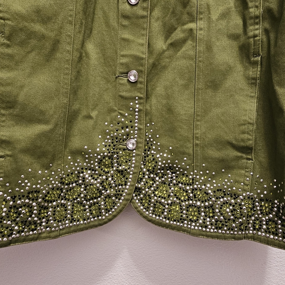 Quacker Factory Rhinestone Jacket - Picture 6 of 6